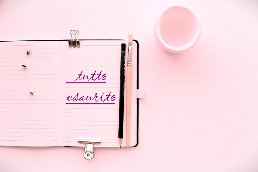 pubblicità solo per tutto esaurito?