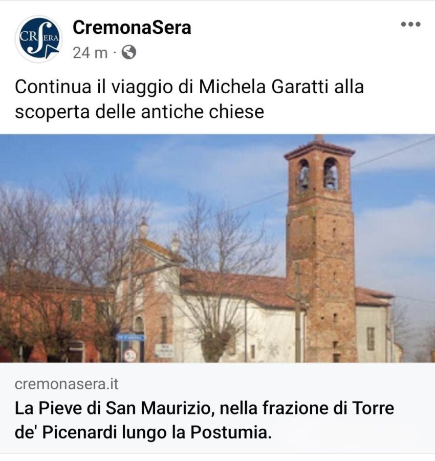 L'antica chiesa di Pieve san Maurizio